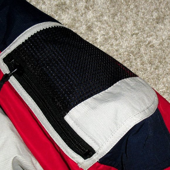 Columbia Mens sz. XL Winter Full Zip Hood Coat Jacket Red Navy Blue Grey New - Picture 5 of 8